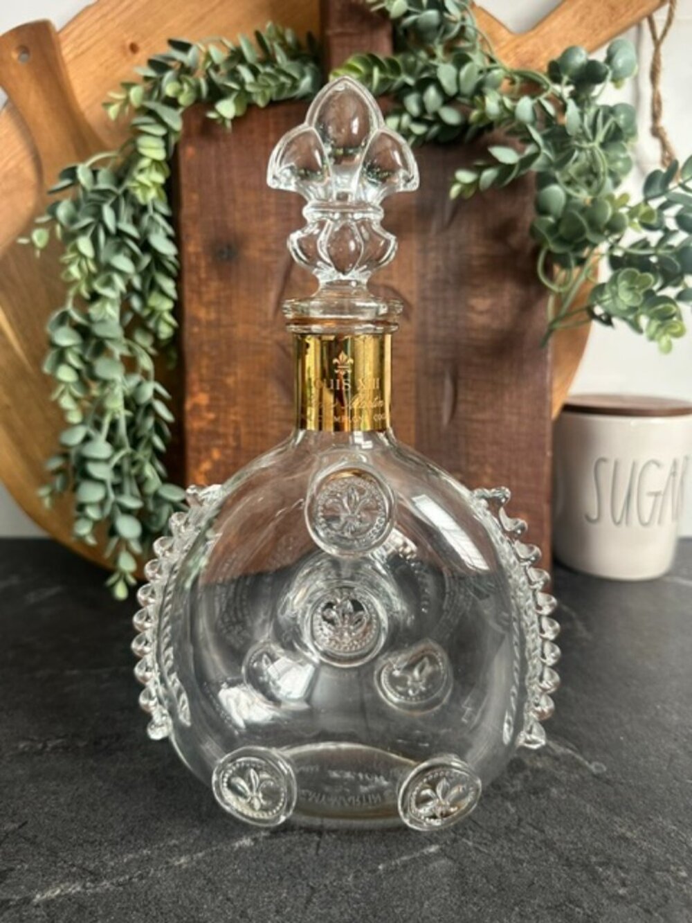 Louis XIII Rémy Martin Baccarat Crystal Decanter w/ Stopper Empty